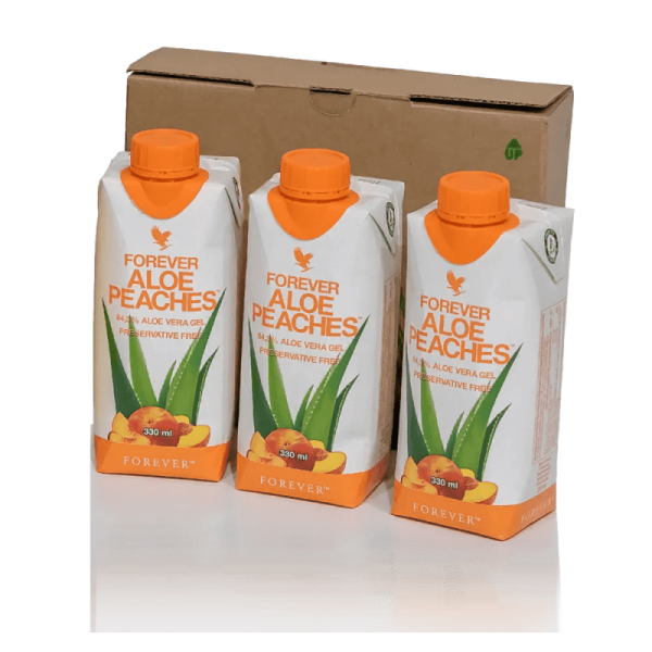 Mini Tripack 330 ml Aloe Peaches