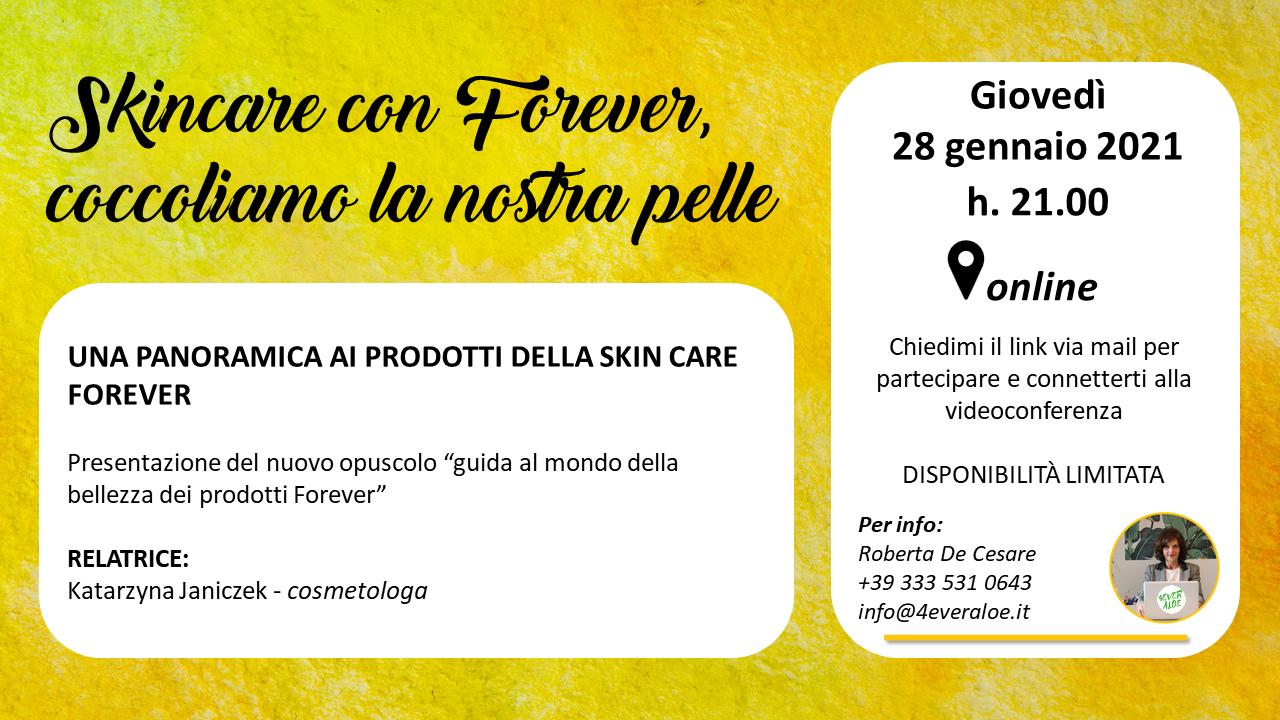 skincare con Forever