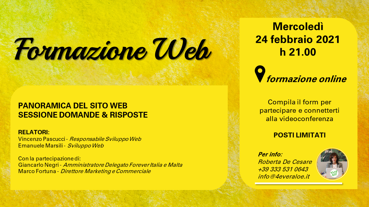 formazione web