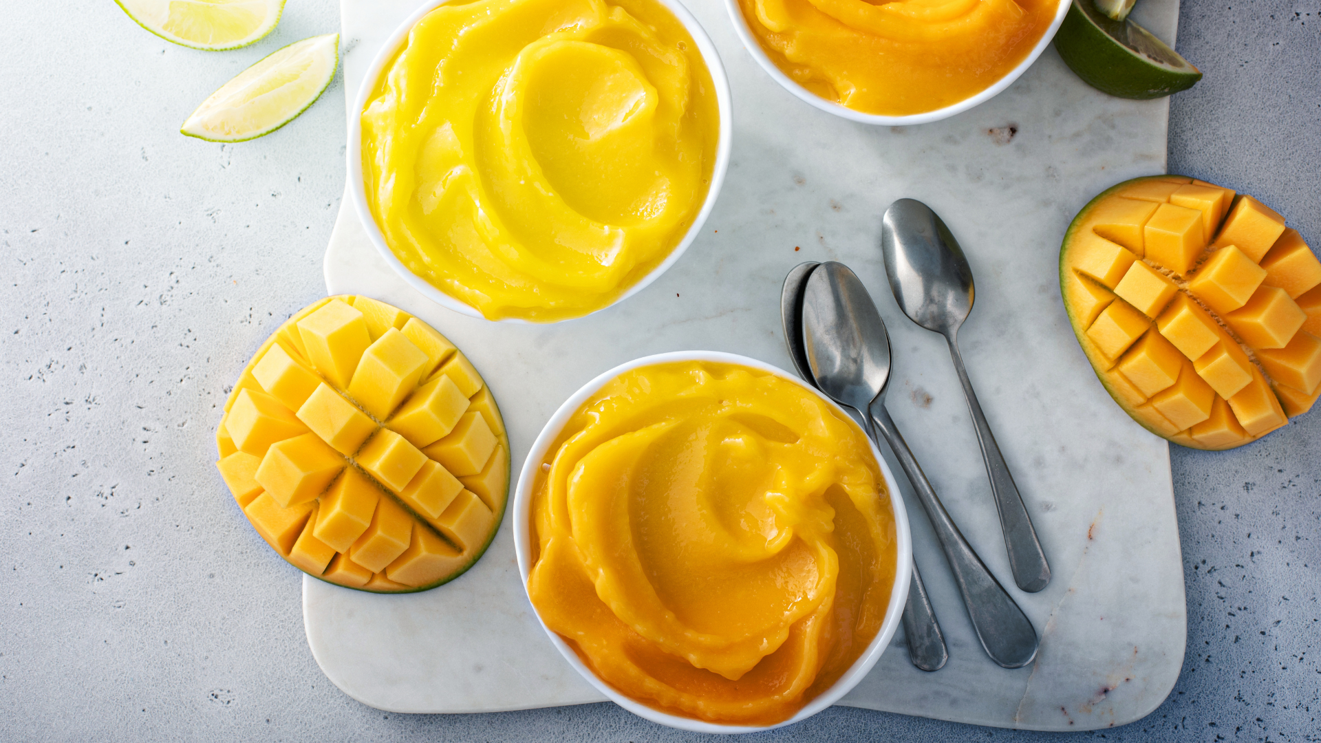 Gelato all’Aloe Vera con mango